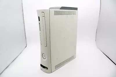 White Microsoft Xbox 360 Pro 60GB Console Only Tested Dirty Filthy Cracked Shell • $59.99