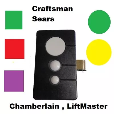 Chamberlain Liftmaster Garage Door Remote Control 371LM 971LM 81lm Compatible  • £11.63