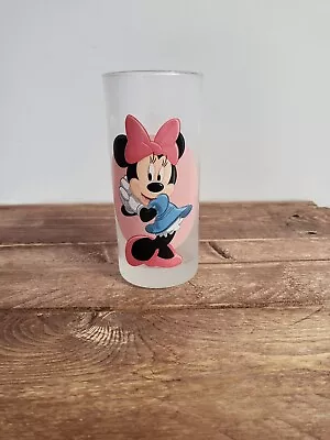 Disney Store Minnie Mouse Frosted Glass • £9.99