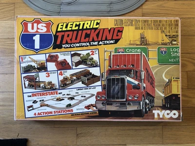 $305 • Buy Tyco US1 Electric Trucking 3210 The Interstate Boxed Set Working