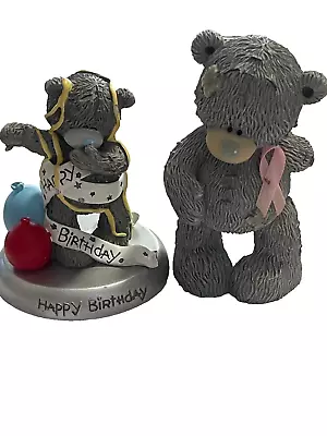 Me To You Bear Figurine Ornament Figure Retired All Heart  And Happy Birthday • £10.50