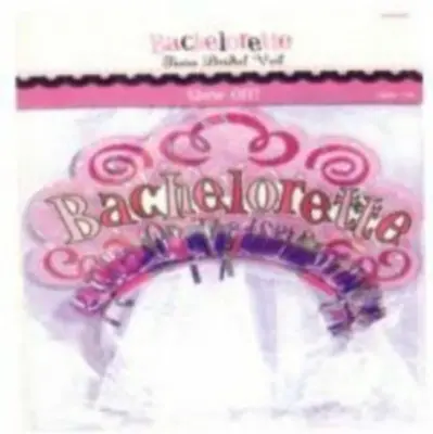 Bachelorette / Hens Night Party Supplies Tiara Bridal Veil (1 Piece) • $9.95