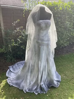 £55 • Buy Zombie Ghost Corpse Bride Halloween Outfit Costume Fancy Dress Size 6 8 10