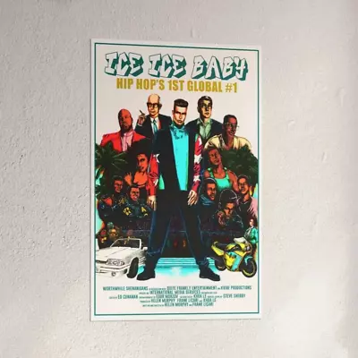  Ice Ice Baby: Hip Hop's 1st Global #1   Vanilla Ice 11 X17  Glossy Movie Poster • $13.99