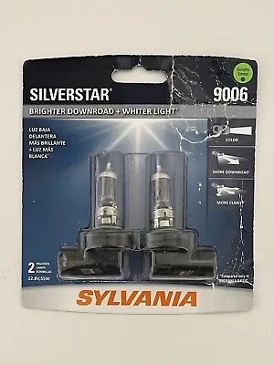 Sylvania 9006 SilverStar Halogen High Performance Headlight Pair Set 2 Bulbs • $19.99