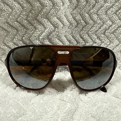 Vintage Ski Optiks Sunglasses Brown Nylon W/Double Gradient Rose Lens France • $39.87