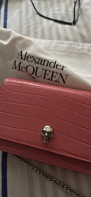 $280 • Buy Alexander McQueen Beige Croc Bag