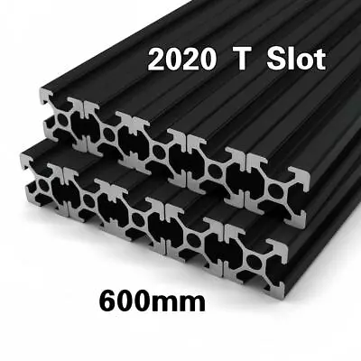 10pcs 2020 T Slot 600mm Aluminum Extrusion EU Standard For CNC DIY 3D Printer • $51.99