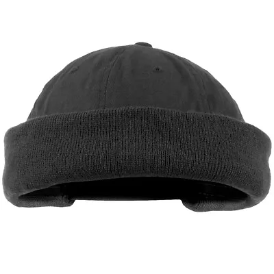 Commando Watch Cap Round Tactical Beanie Army Military Extra Short Hat Black • $19.95