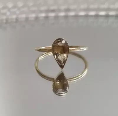 Genuine Diaspore ( Csarite  Zultanite)Color Change Handmade Ring Solid 14K Gold • $783.78