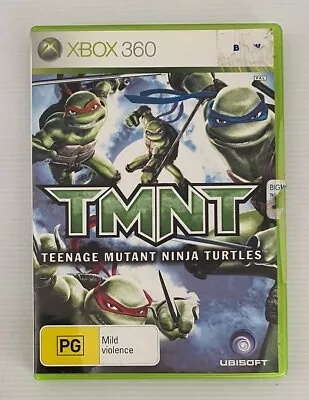 TMNT Teenage Mutant Ninja Turtles Game Xbox 360 Complete W/Manual VGC Free Post • $15