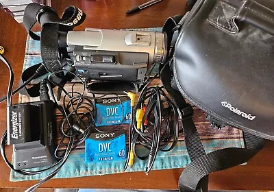 Panasonic PV-DV51D Mini DV(DV) Camcorder With Accessories**READ** • $18.99