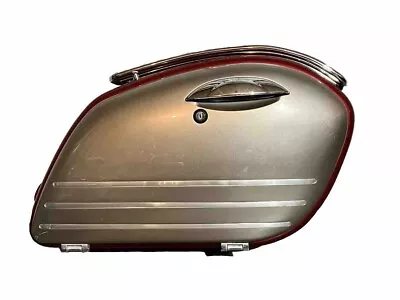 2007 Kawasaki Vulcan VN1600D Nomad Saddlebags With Chrome Top Rails • $400