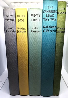 £15.99 • Buy Vintage Hardback Book Set Inc Killer Dog Monica Edwards. Thief Island Coatsworth