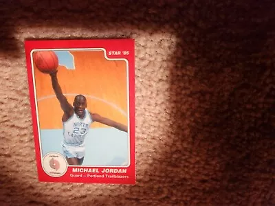 1985 MICHAEL JORDAN RC ERROR CARD STAR GUARD Portland Trailblazers #3 🔥💎 • $20.50