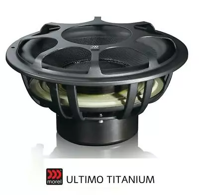 Morel ULTIMO Ti 122 High End Subwoofer 30cm Ultimo Titanium Subwoofer 1000 Watt • $1615.25