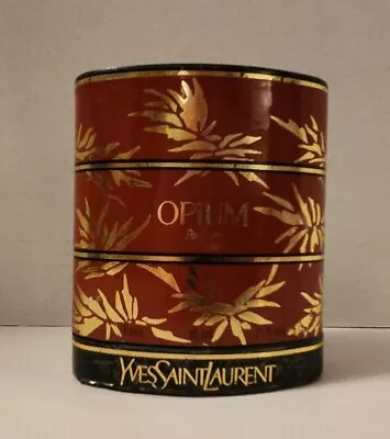 Vintage Yves Saint Laurent Opium Parfum 15ml W/Black Corded Tassel And Box • $99.99