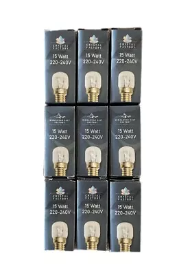 9 Pcs Himalayan Salt Lamp Globe Bulb Light Bulbs Heat Resisting 15W E14 220-240v • $30