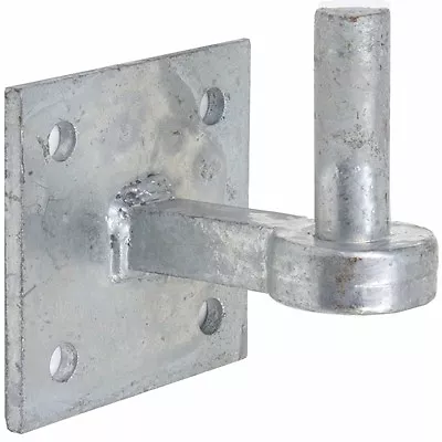 HOOK ON PLATE Gate Hinge Heavy Duty Galvanised Farm Garden Steel Door Garage UK • £9.86