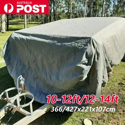 Outdoor Camper Trailer Cover 10-16ft/3.6-4.8M Suit For Jayco Dove Eagle Hawk • $75.99