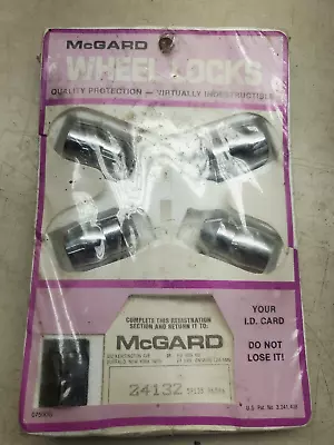 VINTAGE NOS MCGARD 24132 Wheel Lock Rear Front NEW - Unopened Package!! • $30