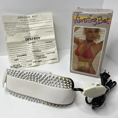 Vintage 1980s Nadco Model# 1970 Vibrating Belt Medical Massager Exercise Machine • $17.50