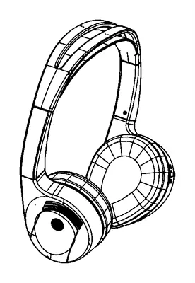 Genuine Mopar Wireless Headphones Part Number: 05064037AA • $60