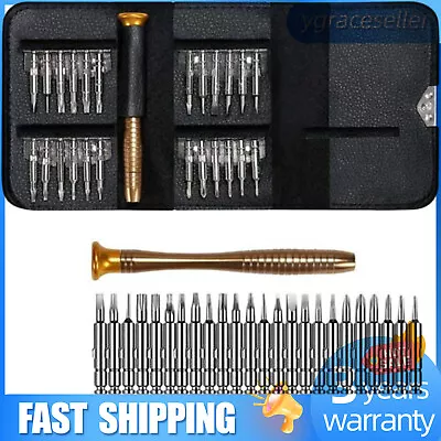 Precision Screwdriver Set Eyeglass Watch Jewelry Repair Cell Micro Small 25PCS  • $4.62