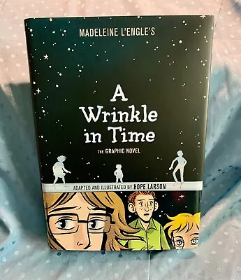 LIKE NEW Hardcover A Wrinkle In Time: Graphic Novel By Madeleine L'Engle | 2015 • $3.50