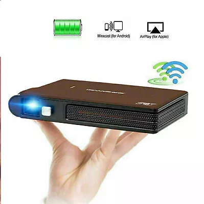 3600 Lumens CW BRIGHTEST Of All Pocket Size Projector DLP WiFi USB Airplay • $229