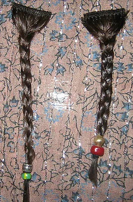  Jack Sparrow Pirate Captain Beard Braids Screen Accurate Authentic Trade Beads • $25