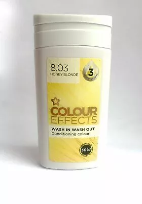 🌸Superdrug Conditioning Hair Colour 8.03 Honey Blonde Effect Wash In Out 75ml • £5.95