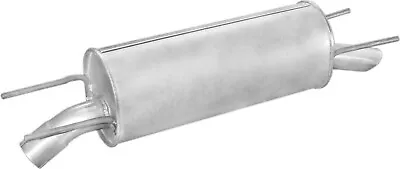 End Pot Muffler Rear Exhaust For Opel Omega B 2.5 TD Sedan • $58.74