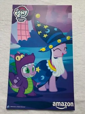 MY LITTLE PONY 9 X14  Original Promo Poster SDCC 2018 Amazon Friendship Magic • $7.99