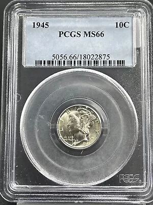 1945-D Mercury Dime PCGS MS66 • $40