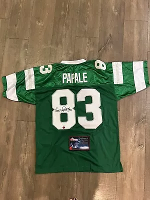 Vince Papale Signed Eagles Jersey  Invincible  NFL • $55.99