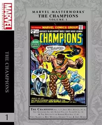 Marvel Masterworks: The Champions Volume 1 By Tony Isabella: Used • $57.40