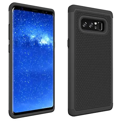 For Samsung Galaxy Note 8 Shock Absorption Dual Layer Hybrid Armor Rubber Case • $6.99