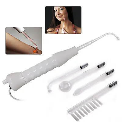 $31.82 • Buy Mini High Frequency Skin Care Acne Violet Ray Facial Electrode Wand Anti-Aging