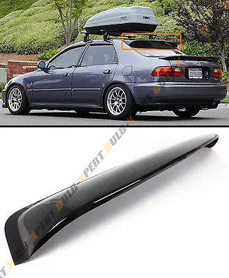 For 1992-1995 5th Gen Honda Civic 4dr Sedan Eg Eh Rear Roof Window Visor Spoiler • $45.99