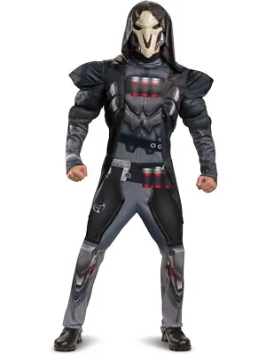 Overwatch Reaper Deluxe Adult Costume Size Extra Large XL (42-46) Comic Con New • $33.99