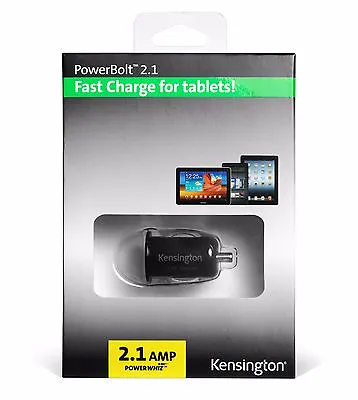 Car Charger 2.1 Amp USB Fast Charger For Tablet IPad Phones Sat Navs UNIVERSAL • £2.95