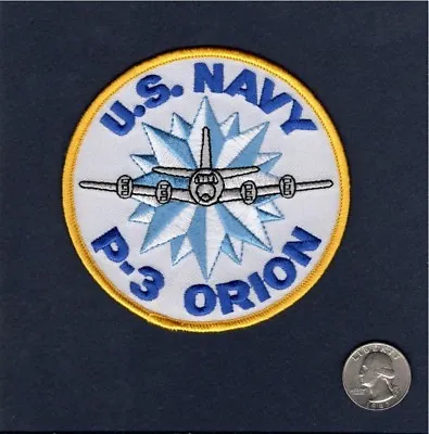 P-3C P-3 ORION US NAVY Lockheed VP Patrol Squadron Aircraft Jacket Patch • $6.99