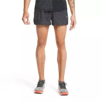 Puma Ultraweave 3  Running Shorts Mens Black Athletic Casual Bottoms 521671-01 • $14.99