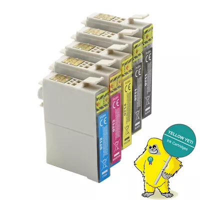 £5.79 • Buy 5 Compatible Ink Cartridge For Epson Stylus SX415 SX200 SX410 SX218 SX215 DX7450
