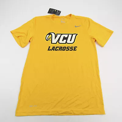 VCU Rams Nike Dri-Fit Short Sleeve Shirt Men's Gold New • $21.24