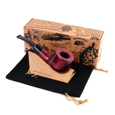 Mr Brog Workshop Handmade New Tobacco Pipe No. 53 Navy Cherry Pear Wood Fajka • $20