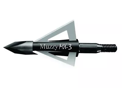 Muzzy Mx-3 3-blade. Broadhead 100 Grain Three Pack • $37.99