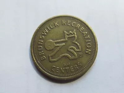 Brunswick Recreation Bowling Centers Pin Game Video Arcade Token • $6.95