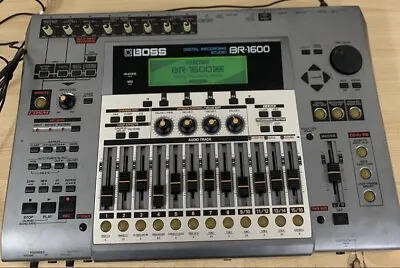 BOSS BR-1600CD Digital Multi Track Recorder Silver Very Good • $388.99